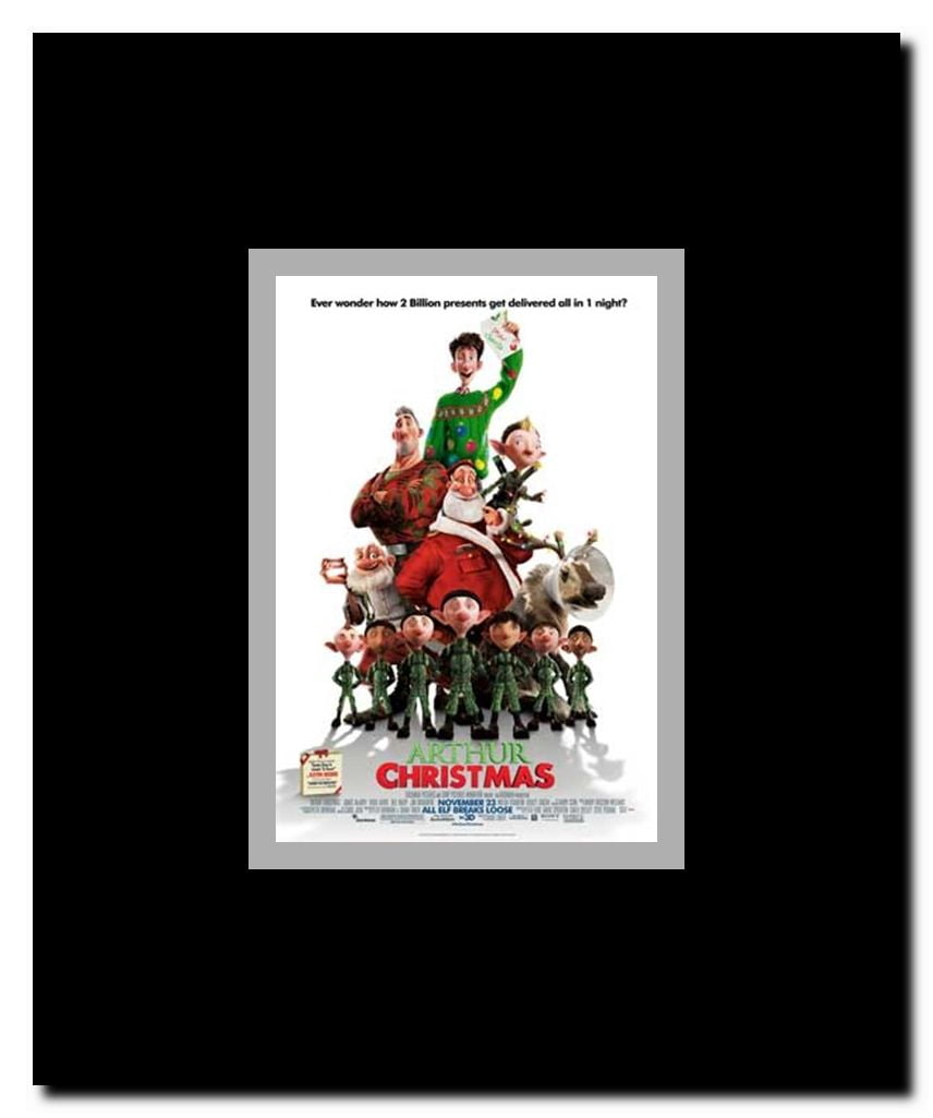 Arthur Christmas Framed Movie Poster