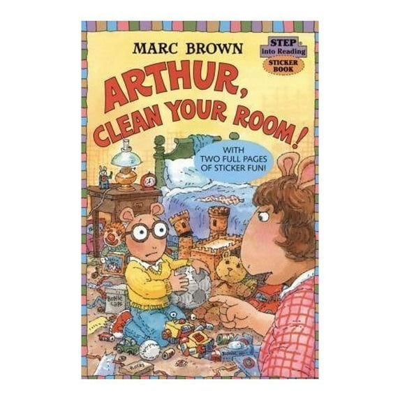 Pre-Owned Arthur, Clean Your Room! (Step into Reading Sticker Book) (Paperback) 0375808736 9780375808739