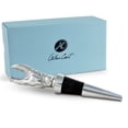 thumbnail image 1 of Arthur Court Designs Aluminum Blue Crab Bottle Stopper / Wine Saver 6 Inch Tall, 1 of 3