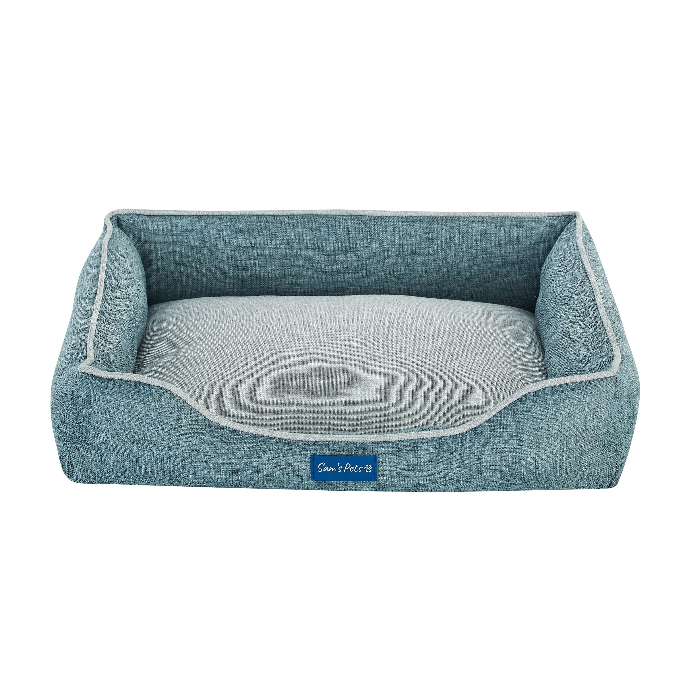 Arthur Small Teal Polyester Outdoor Dog Bed