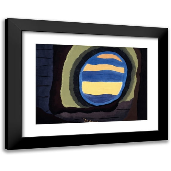 Arthur Dove 14x11 Black Modern Framed Museum Art Print Titled - Out the Window (1939)