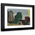 thumbnail image 1 of Arthur Dove 14x12 Black Modern Framed Museum Art Print Titled - Foot Of&nbsp;Lake (1938), 1 of 5