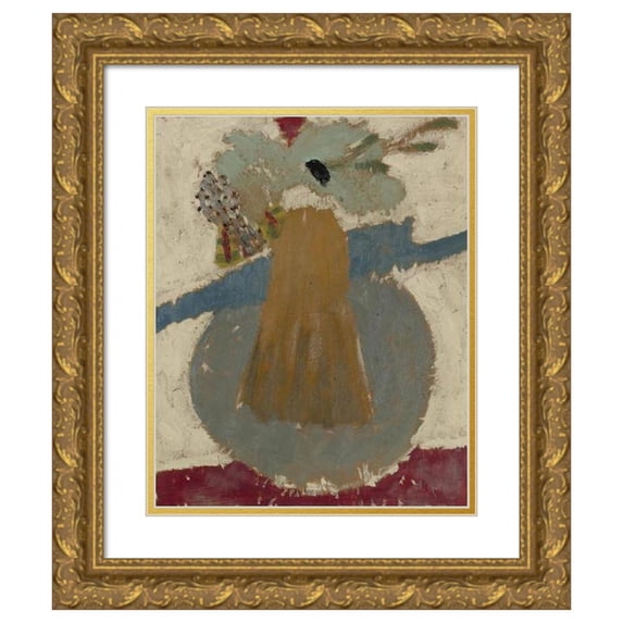 Arthur Dove 20x24 Gold Ornate Framed and Double Matted Museum Art Print Titled - The Brush Broom (1921)