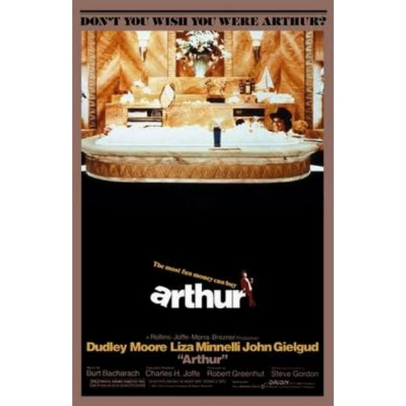 Arthur Dudley Moore Movie Poster Metal Print 12x16 12x16 Square Adults Best Posters