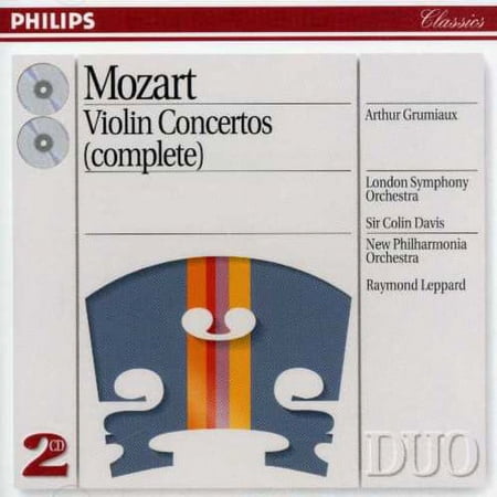 Arthur Grumiaux - Violin Concerti 1-5 - Classical - CD