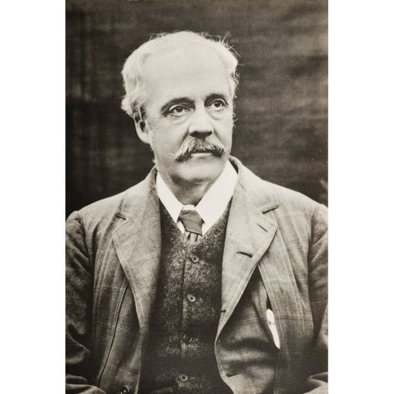 Arthur James Balfour 1St Earl Of Balfour 1848-1930. From The Book King Edward