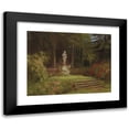 thumbnail image 1 of Arthur John Black 14x12 Black Modern Framed Museum Art Print Titled - The Rose Garden, 1 of 5