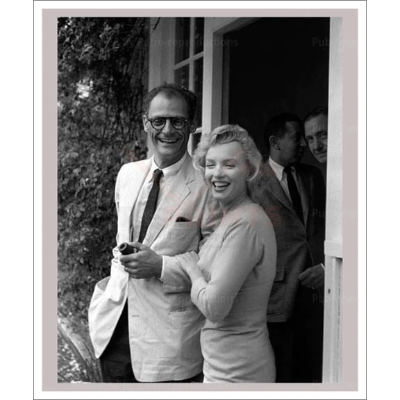 Arthur Miller and Marilyn Monroe