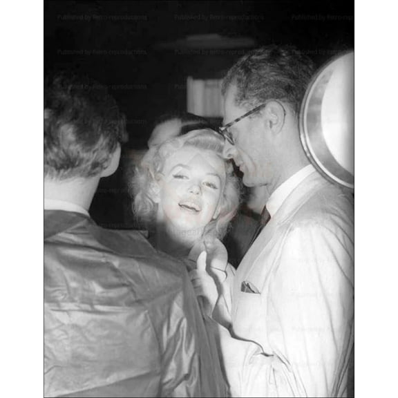 Arthur Miller and Marilyn Monroe