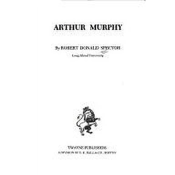 Pre-Owned Arthur Murphy 9780805767513
