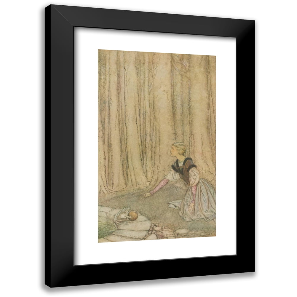Arthur Rackham 10x14 Black Modern Framed Museum Art Print Titled - The ...
