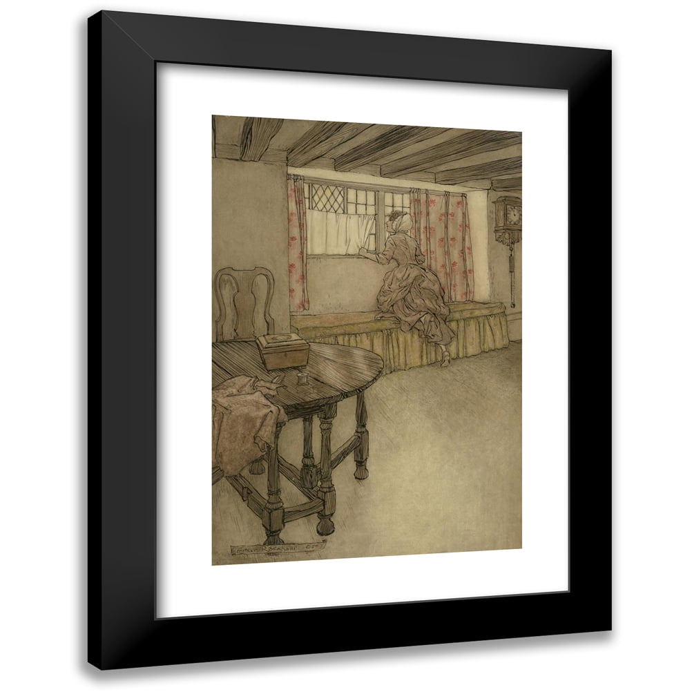Arthur Rackham 11x14 Black Modern Framed Museum Art Print Titled ...