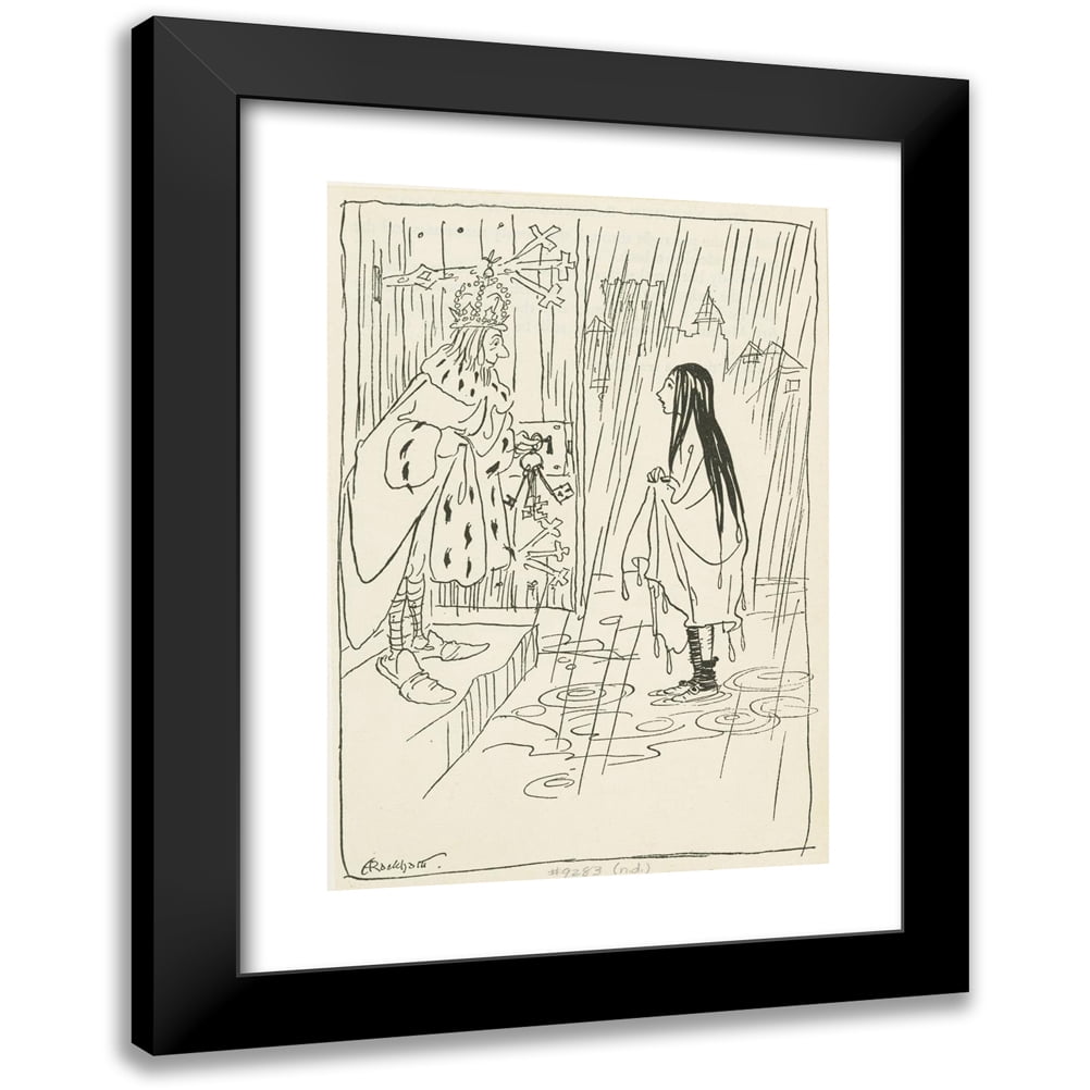 Arthur Rackham 11x14 Black Modern Framed Museum Art Print Titled - The ...