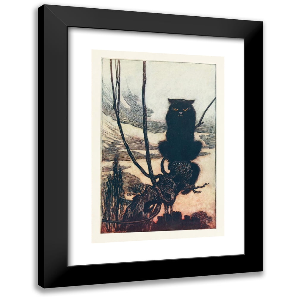 Arthur Rackham 13x18 Black Modern Framed Museum Art Print Titled - By ...