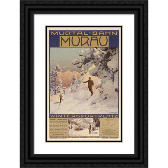 Arthur Rackham 13x18 Black Ornate Wood Framed Double Matted Museum Art Print Titled - Hansel Put Out a Knuckle-Bone, and the Old Woman, Whose Eyes Were Dim, Could Not See, and Thought i