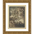 thumbnail image 1 of Arthur Rackham 18x24 Gold Ornate Framed and Double Matted Museum Art Print Titled - The Ride of the Valkyries (1910), 1 of 4