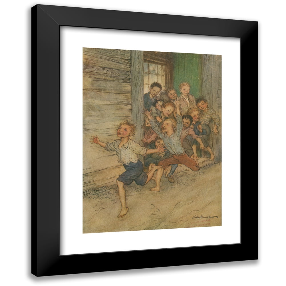 Arthur Rackham 19x24 Black Modern Framed Museum Art Print Titled ...