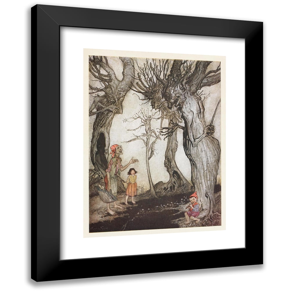 Arthur Rackham 19x24 Black Modern Framed Museum Art Print Titled - The ...
