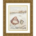 thumbnail image 1 of Arthur Rackham 19x24 Gold Ornate Framed and Double Matted Museum Art Print Titled - The Crab and His Mother (1912), 1 of 4