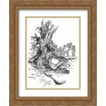 thumbnail image 1 of Arthur Rackham 2x Matted 20x24 Gold Ornate Framed Art Print 'Gryphon', 1 of 2