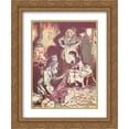 thumbnail image 1 of Arthur Rackham 2x Matted 20x24 Gold Ornate Framed Art Print 'What do you call this - said Joe', 1 of 2