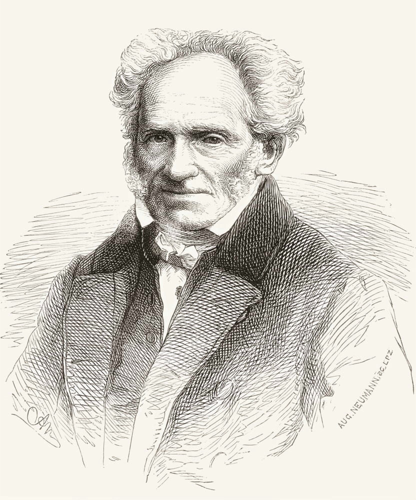 Arthur Schopenhauer 1788 Canvas Art - Ken Welsh Design Pics (26 x 30)