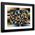 thumbnail image 1 of Arthur Segal 14x12 Black Modern Framed Museum Art Print Titled - The Load Carriers, 1 of 5