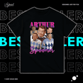thumbnail image 1 of Arthur Spooner The King of Queens TV Show Fan Gift Unisex Tee, for men & women, up to size 5XL, 1 of 2