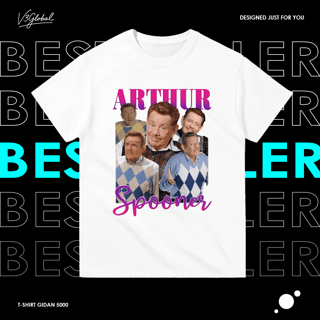 Arthur Spooner The King of Queens TV Show Fan Gift Unisex Tee, for men \u0026  women, up to size 5XL - Walmart.com, image size:1080x1080
