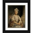 thumbnail image 1 of Arthur Stockdale Cope 19x24 Black Ornate Framed Double Matted Museum Art Print Titled: Mrs. Cass Gilbert (1926), 1 of 5