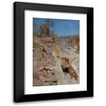 thumbnail image 1 of Arthur Streeton 11x14 Black Modern Framed Museum Art Print Titled - Fire's on (1891), 1 of 5