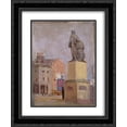 thumbnail image 1 of Arthur Streeton 2x Matted 20x24 Black Ornate Framed Art Print 'Princess & Burke & Wills', 1 of 2