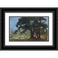 thumbnail image 1 of Arthur Verona 2x Matted 24x18 Black Ornate Framed Art Print 'Field Festivity', 1 of 2
