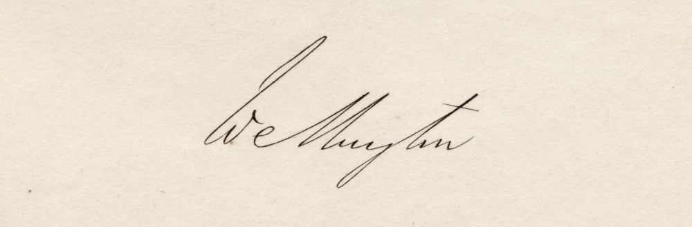 Arthur Wellesley1StDuke Of Wellington1769-1852British Soldier And Statesman Signature Canvas Art - Ken Welsh Design Pics (36 x 12)