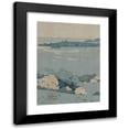 thumbnail image 1 of Arthur Wesley Dow 11x14 Black Modern Framed Museum Art Print Titled - Rain in May (circa 1907), 1 of 5