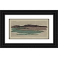 thumbnail image 1 of Arthur Wesley Dow 24x14 Black Ornate Framed Double Matted Museum Art Print Titled: Ipswich Marshes (1914), 1 of 5