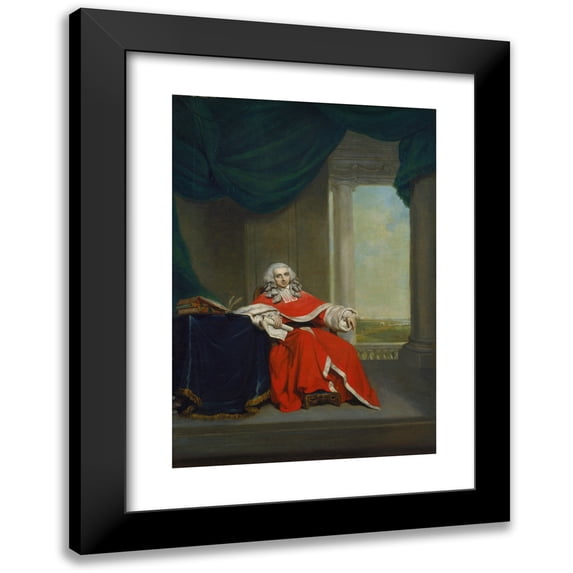 Arthur William Devis 11x14 Black Modern Framed Museum Art Print Titled - Sir Robert Chambers (ca. 1789)