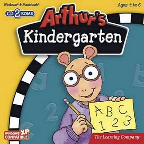 The Learning Company Arthur's Kindergarten, Academic Training Course, English