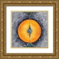 thumbnail image 1 of Arthure 20x20 Gold Ornate Wood Framed with Double Matting Museum Art Print Titled - Voie du triangle, 1 of 4