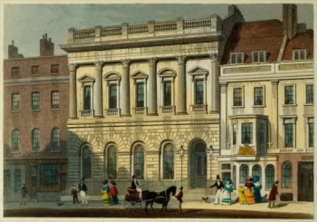 Arthurs Club House St Jamess Street Thomas Hosmer Shepherd (1792-1864British) Engraving Canvas Art - Thomas Hosmer Shepherd (18 x 24)
