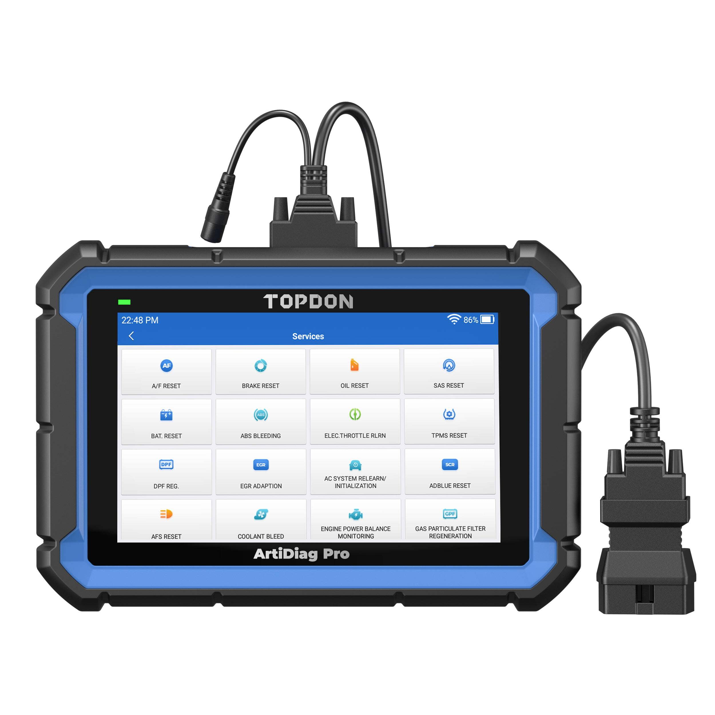 ArtiDiag Pro ArtiDiag Pro Bidirectional Scan Tool, ECU Coding OBD2 Scanner Diagnostic Tool, 2 Years Free Updates, FCA Autoauth, 31+ Services, All System Diagnosis
