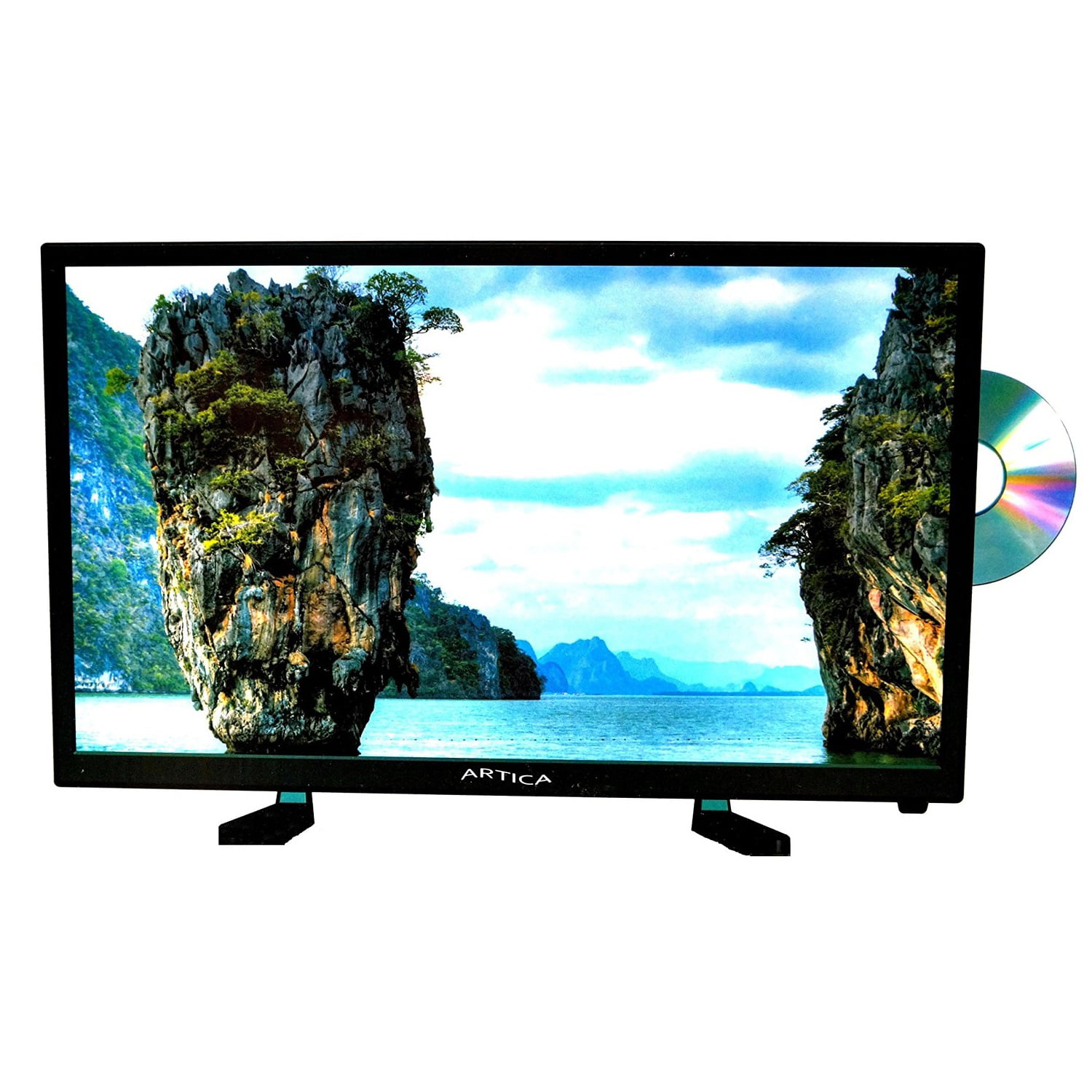 Artica AR2218 22'' inch LED TV with DVD player HD Combo Digital Analog  AC/DC 12V 