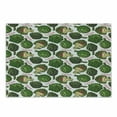 thumbnail image 1 of Artichoke Cutting Board, Hand Drawn Super Food with Vibrant Colors Cooking Inspired Art, Decorative Tempered Glass Cutting and Serving Board, Small Size, Hunter Green Fern Green, by Ambesonne, 1 of 1