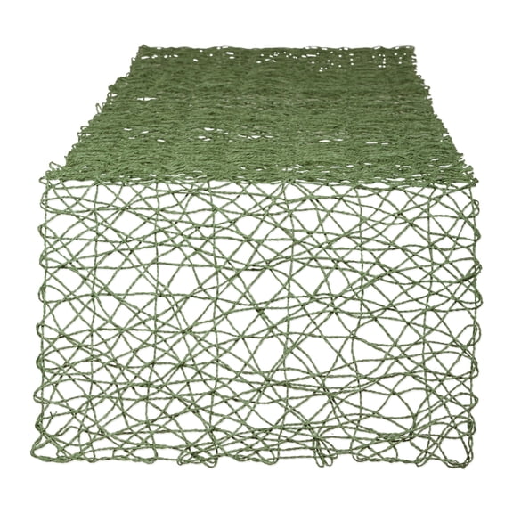 Artichoke Woven Paper Table Runner 14x72