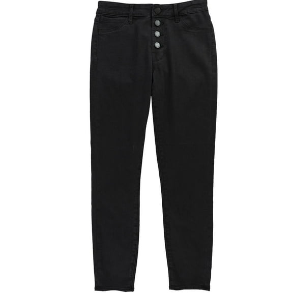 Articles of Society Womens Britney Skinny Fit Jeans, Black, 28