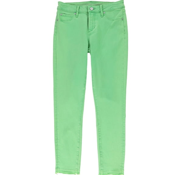Articles of Society Womens Carly Cropped Jeans, Green, 26