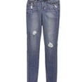 thumbnail image 1 of Articles of Society Womens Distressed Skinny Fit Jeans, Blue, 26, 1 of 3