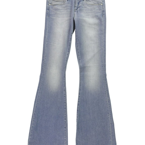 Articles of Society Womens Faith Flared Jeans, Blue, 26