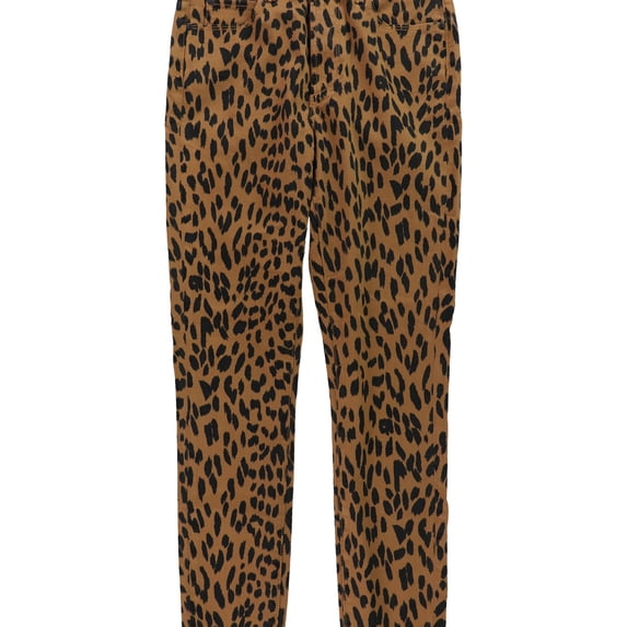 Articles of Society Womens Heather High Rise Straight Leg Jeans, Brown, 26