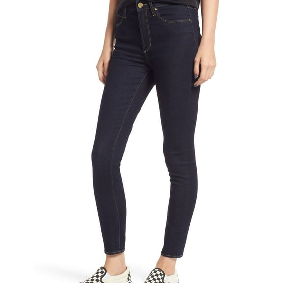 Articles of Society Womens Heather Skinny Fit Jeans, Blue, 26